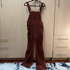 Anthropologie Corduroy Overalls